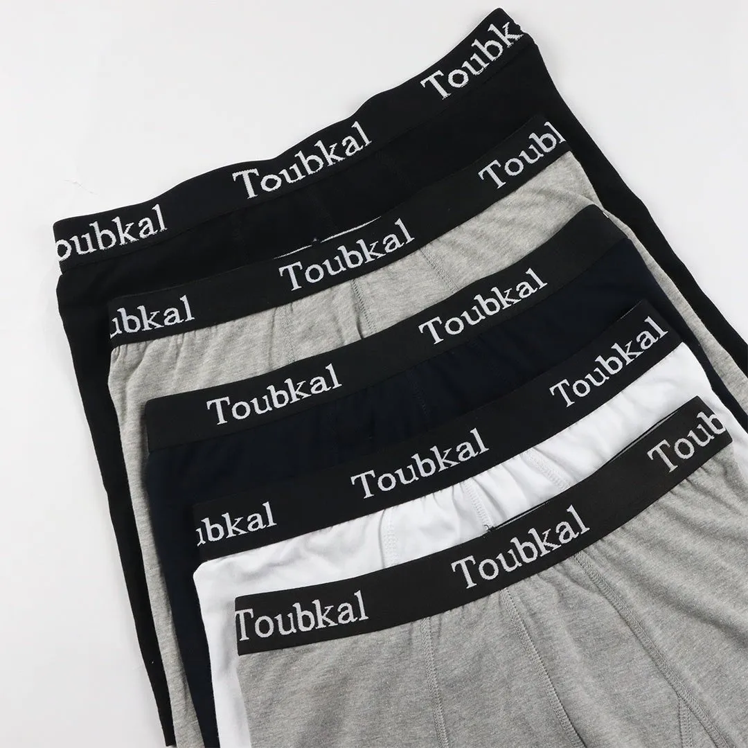 Lot de Boxers TOUBKAL Simple avec bande en Coton Doux