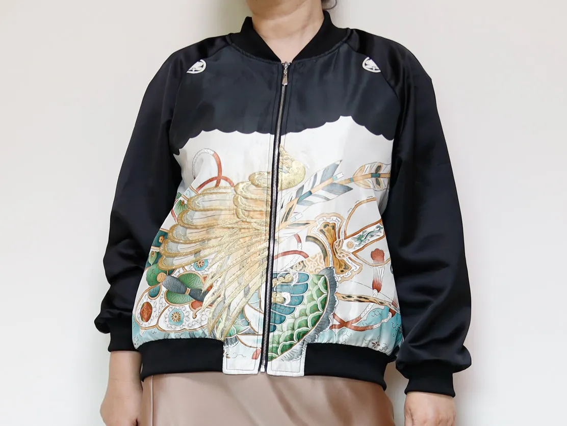 <J09-017> KIMONO BOMBER Jacket