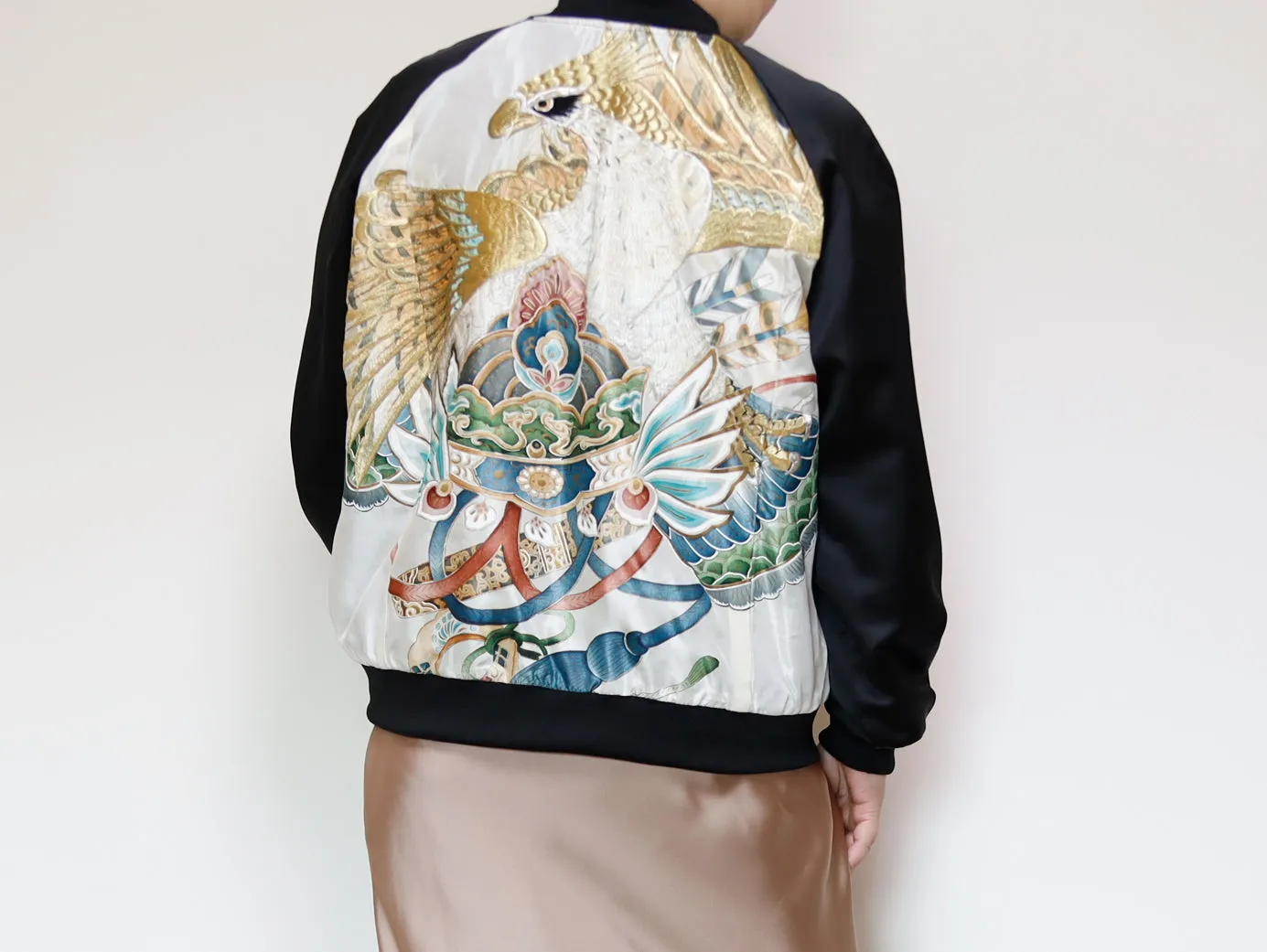 <J09-017> KIMONO BOMBER Jacket