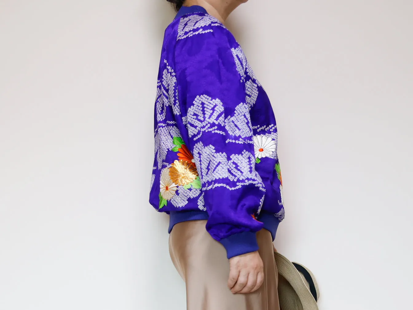 <J09-018> KIMONO BOMBER Jacket