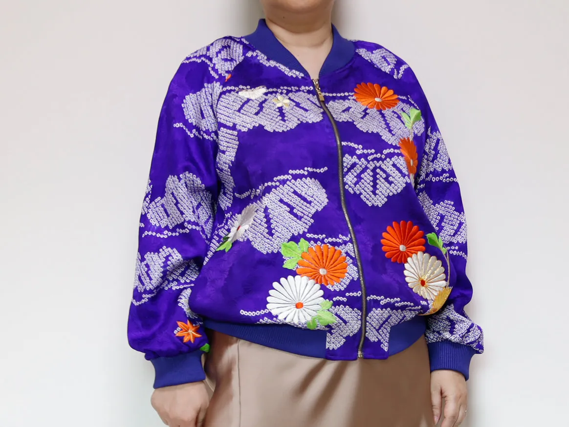 <J09-018> KIMONO BOMBER Jacket