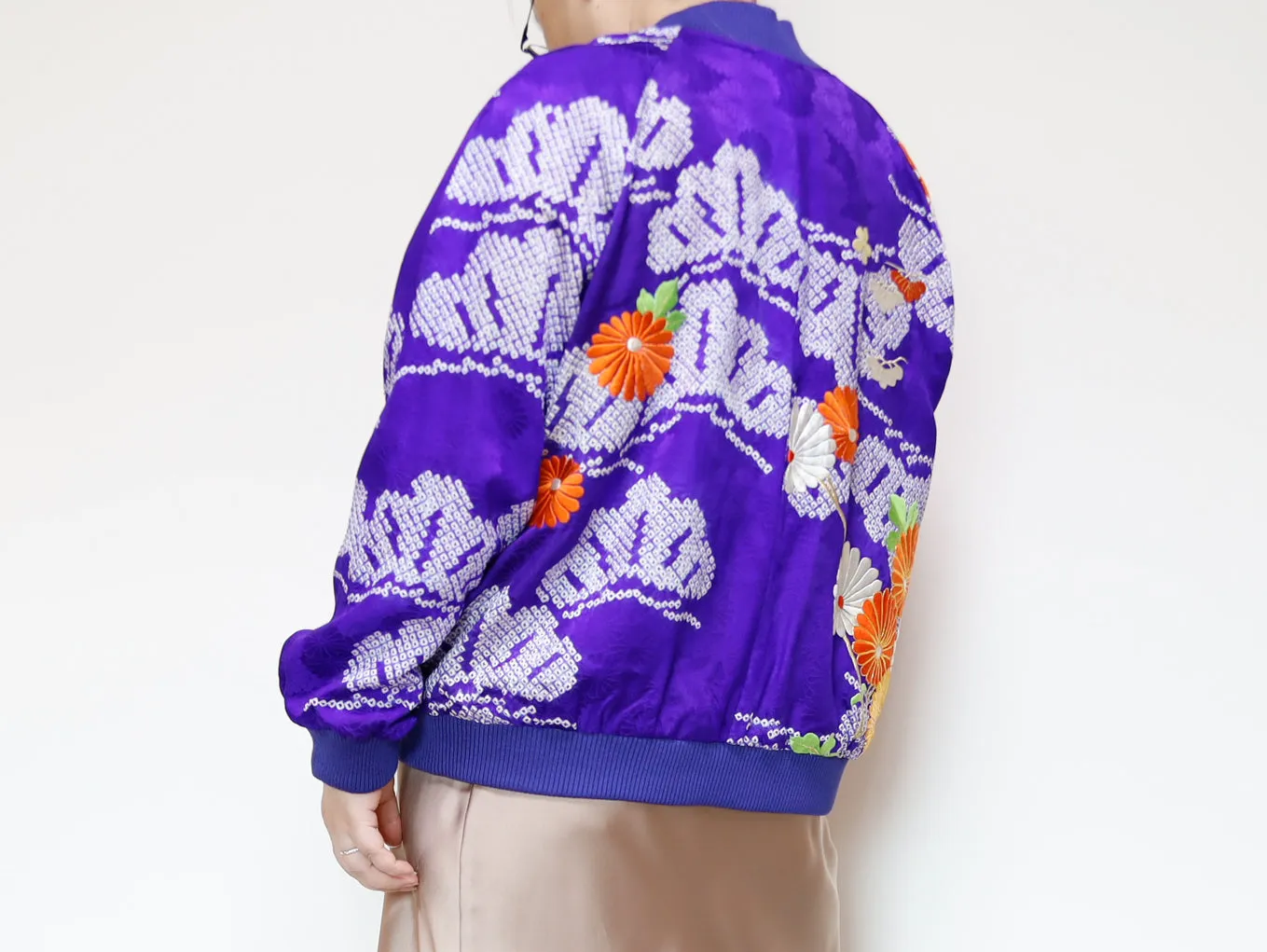 <J09-019> KIMONO BOMBER Jacket