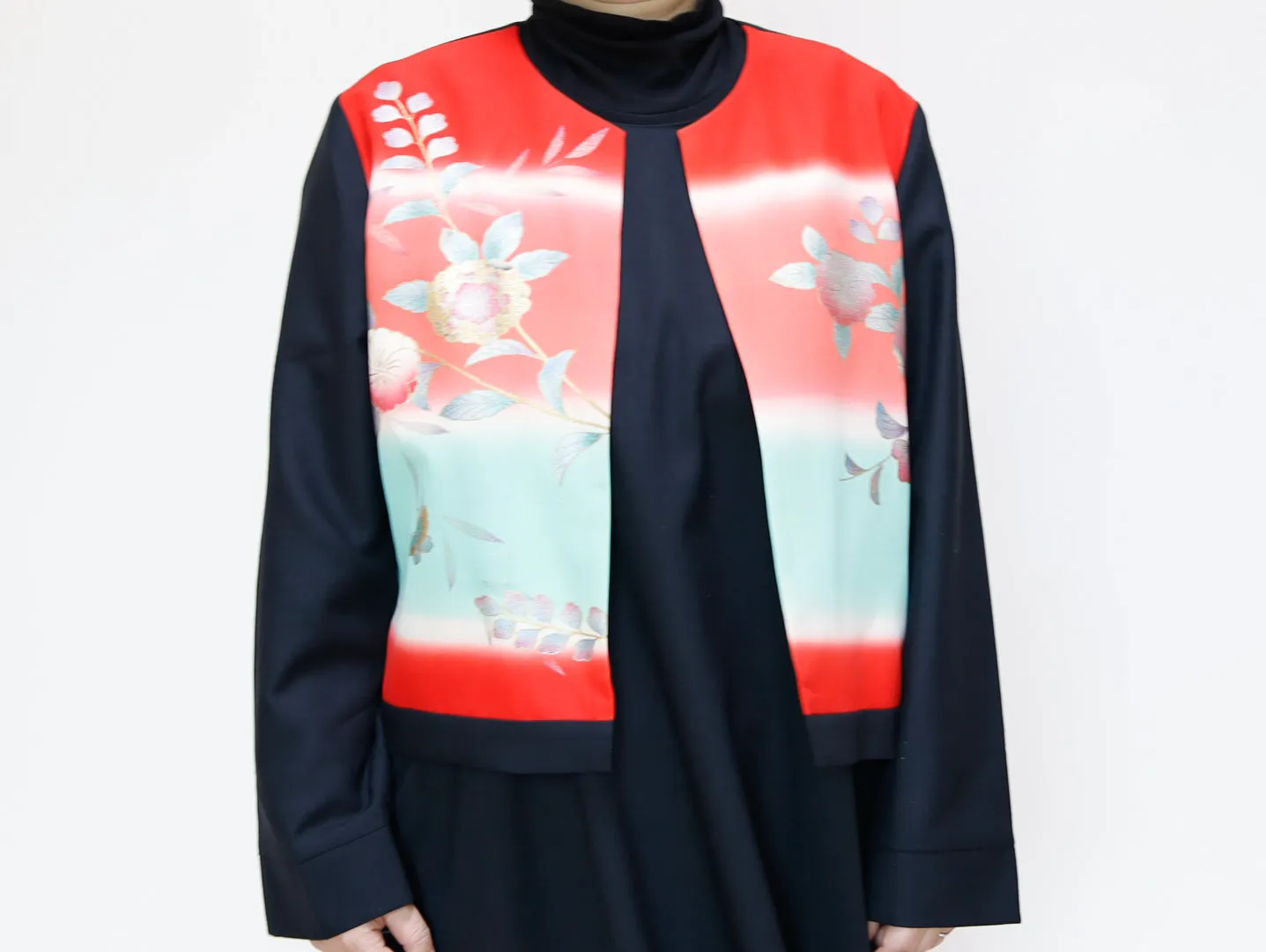 <J15K-005> KIMONO CREW NECK Jacket