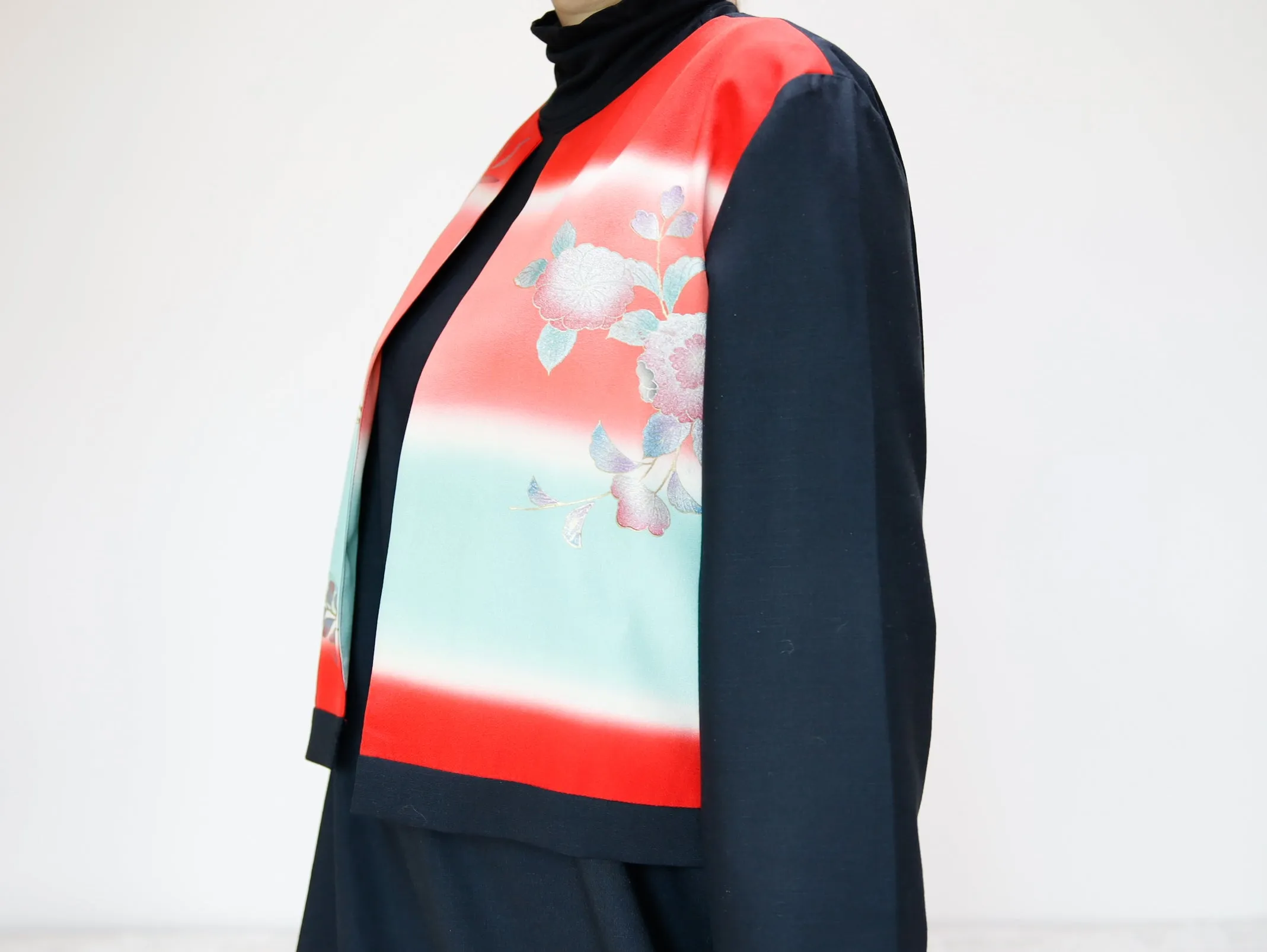 <J15K-005> KIMONO CREW NECK Jacket