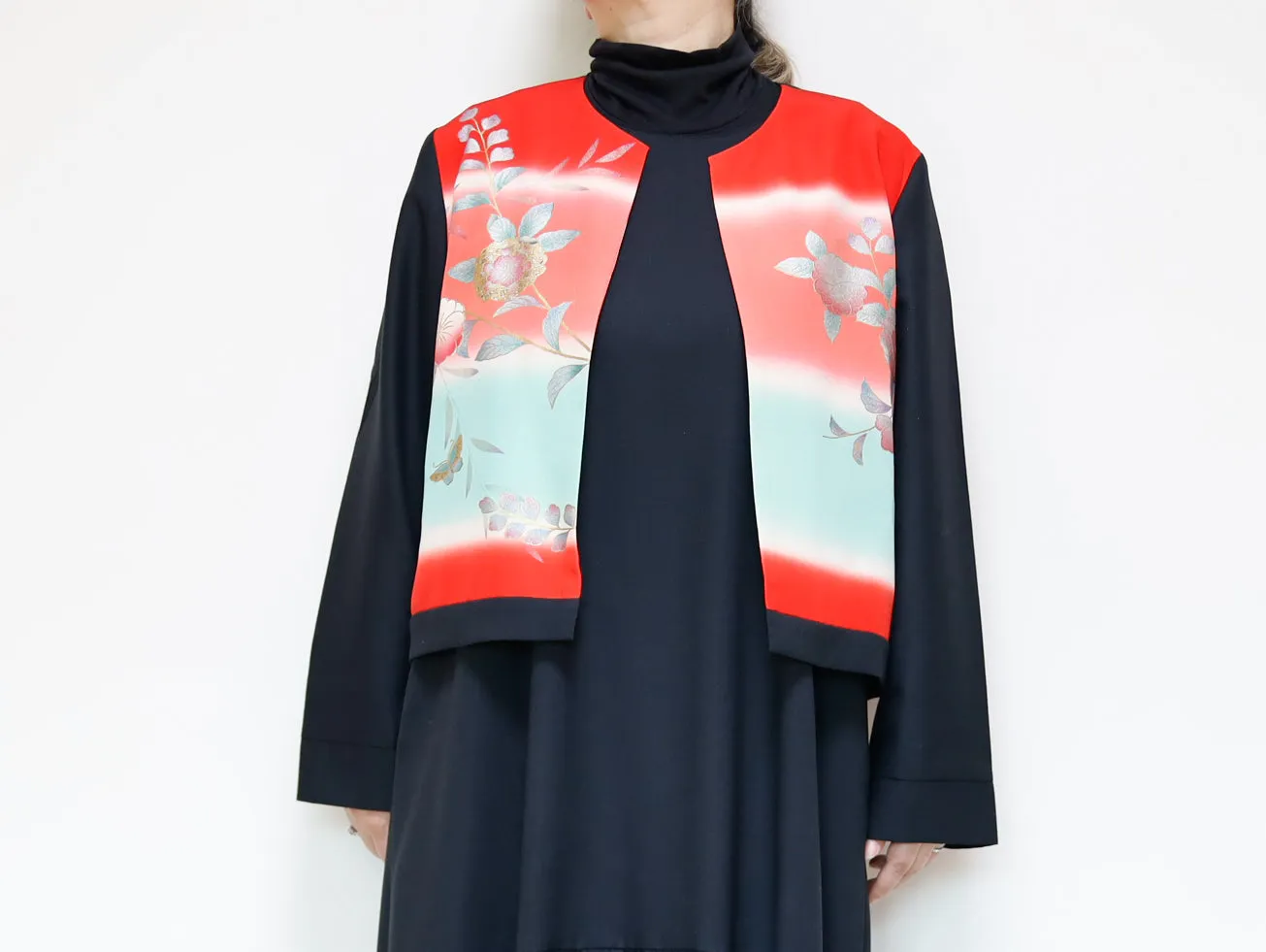 <J15K-005> KIMONO CREW NECK Jacket