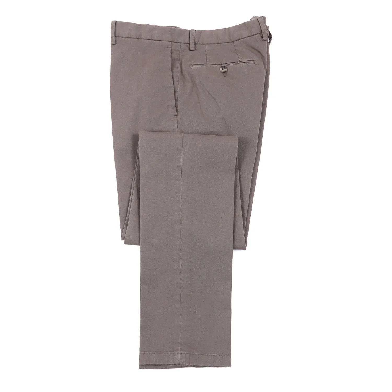 Luigi Borrelli Stretch Twill Cotton Pants