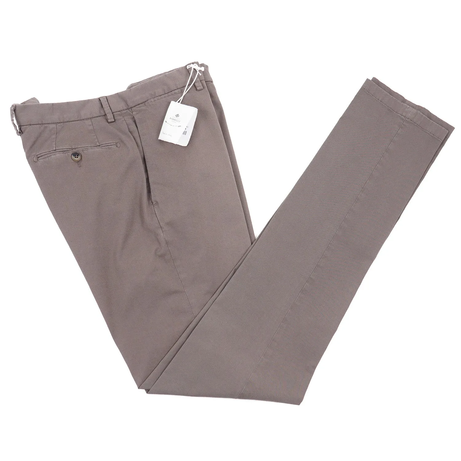 Luigi Borrelli Stretch Twill Cotton Pants