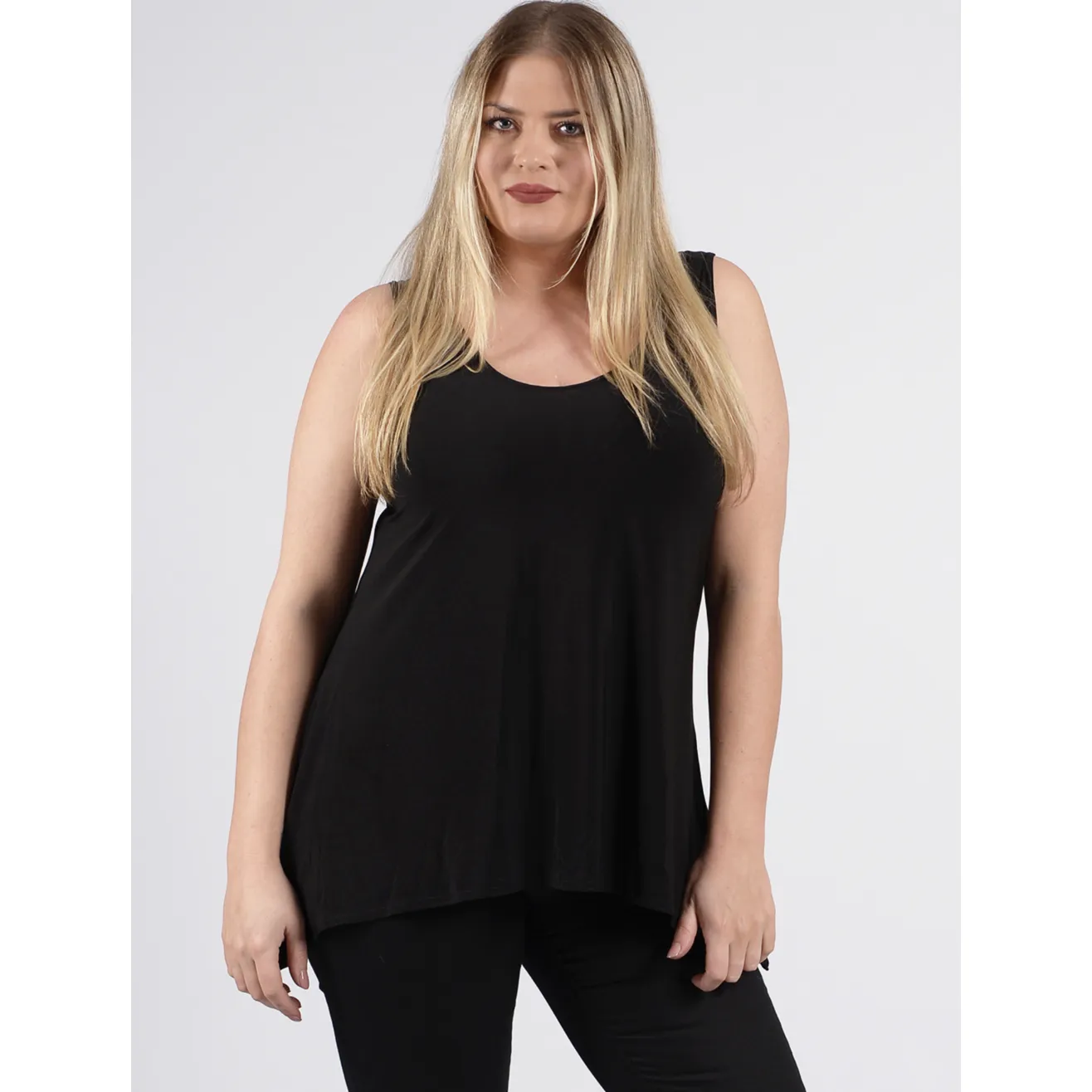 Magna A-Line vest in Black