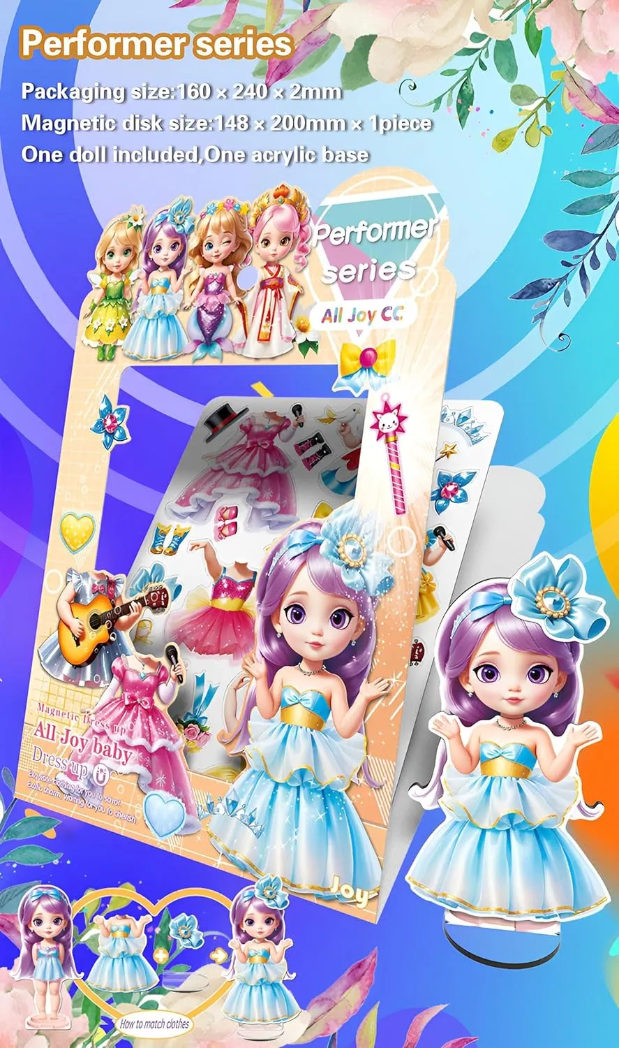 Magnetic Princess Dress Up Paper