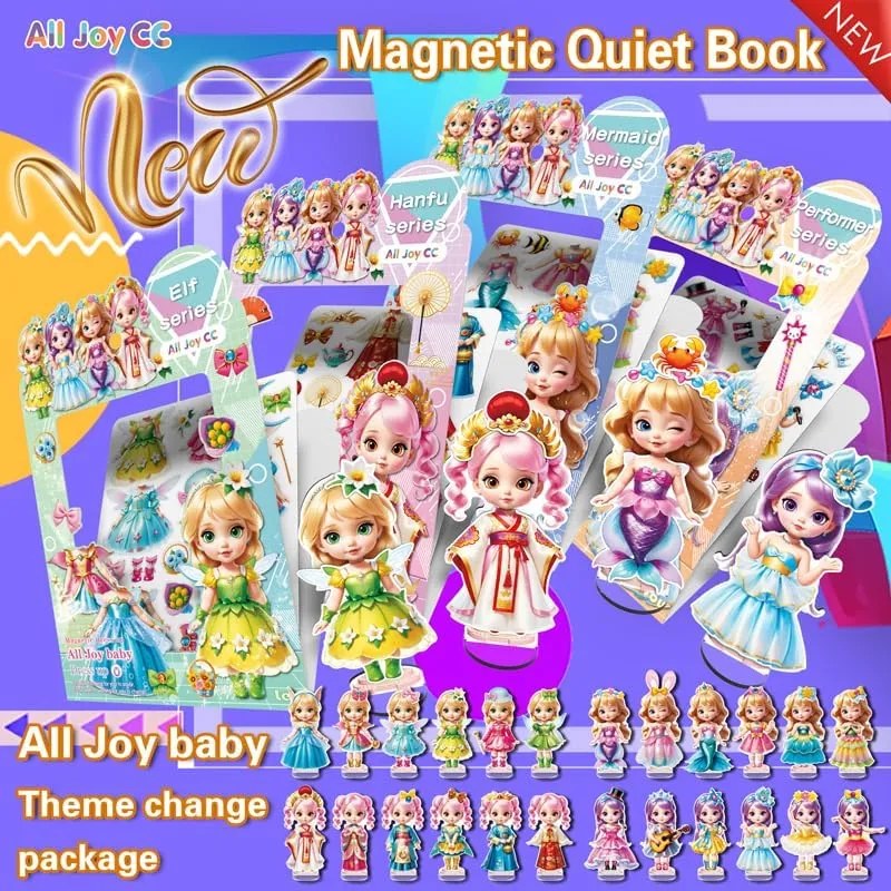 Magnetic Princess Dress Up Paper