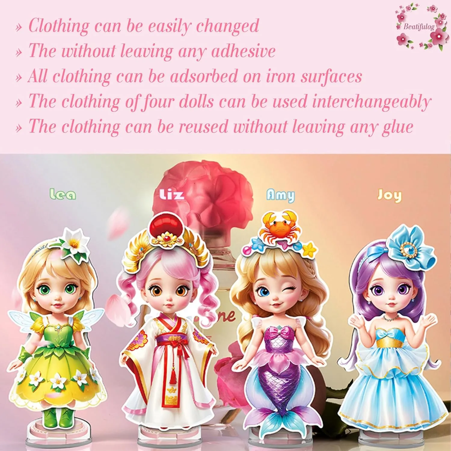 Magnetic Princess Dress Up Paper