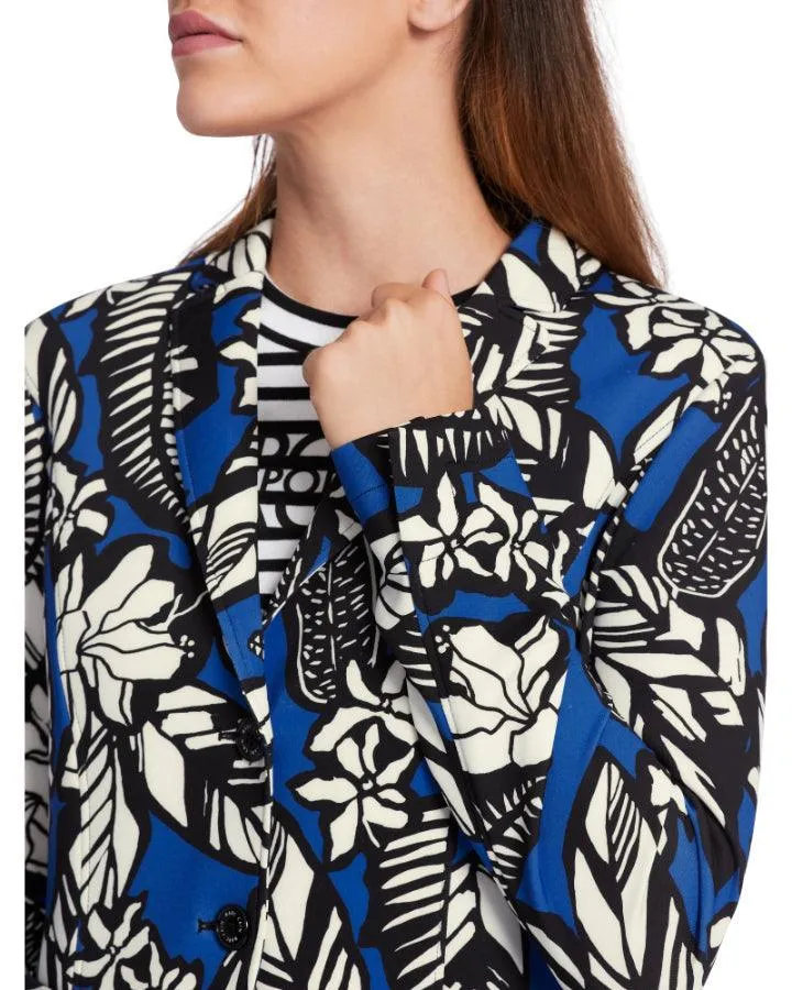 Marc Cain All Over Print Blazer