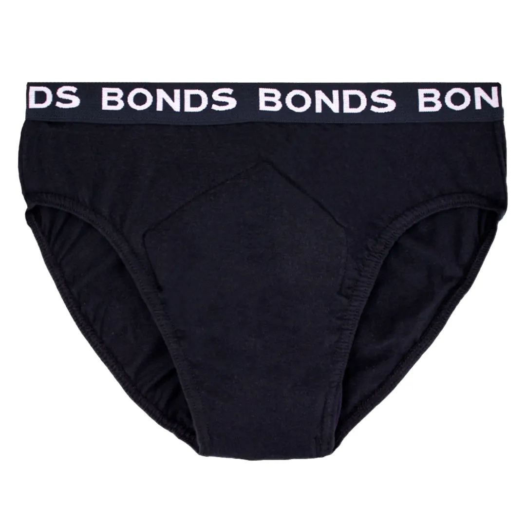 Men's BONDS Hipster with incontinence pad (single)