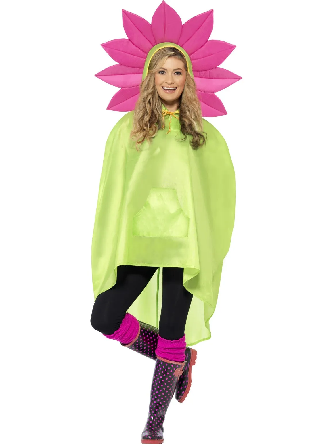 Men's Costume - Flower Party Poncho