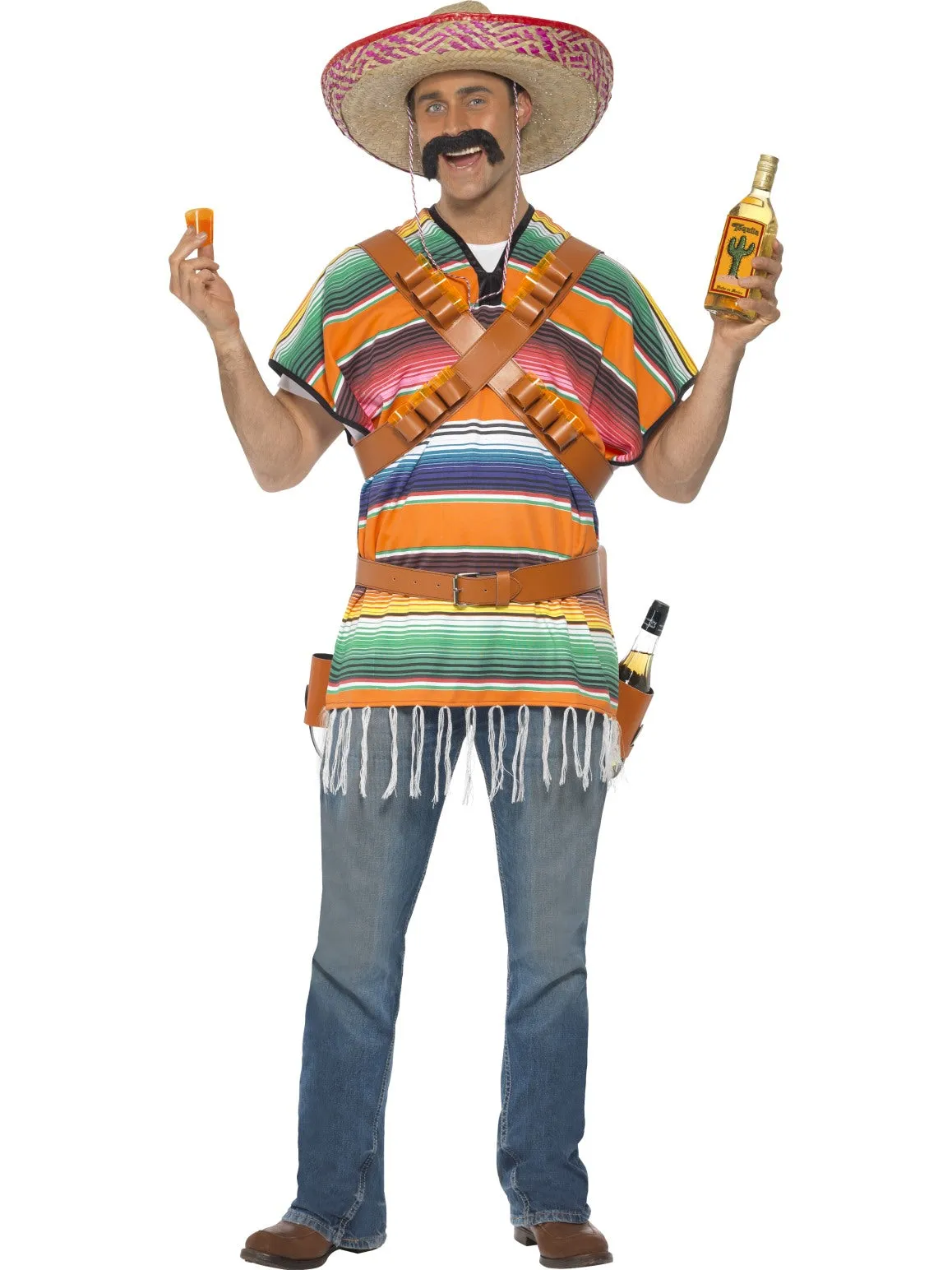 Mens Costume - Tequila Shooter Guy