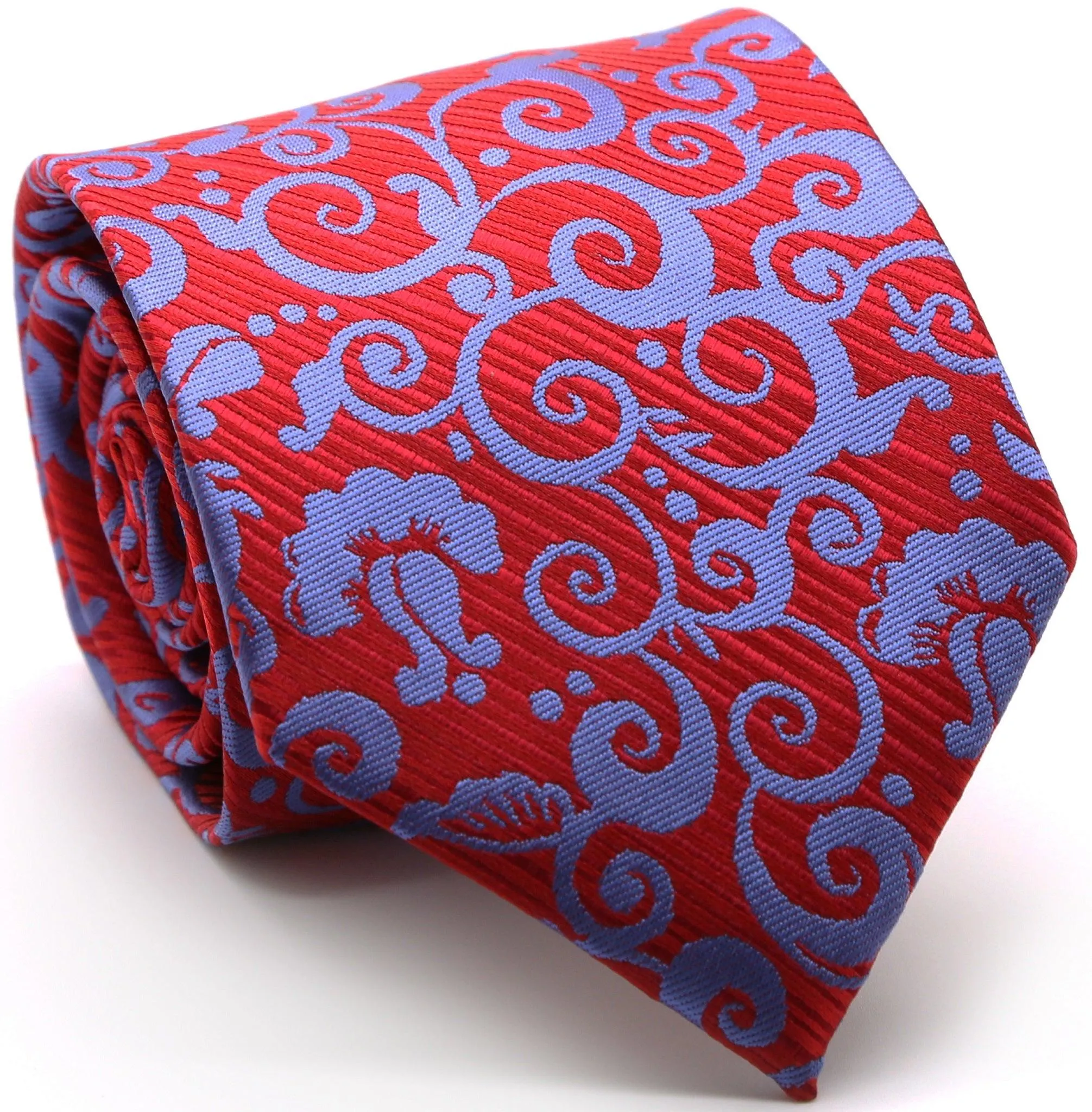 Mens Dads Classic Paisley Pattern Business Casual Necktie & Hanky Set FO