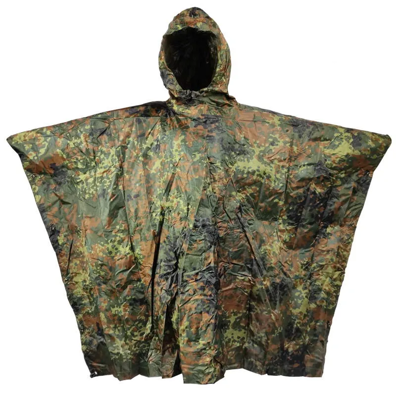 Military Style Waterproof Poncho