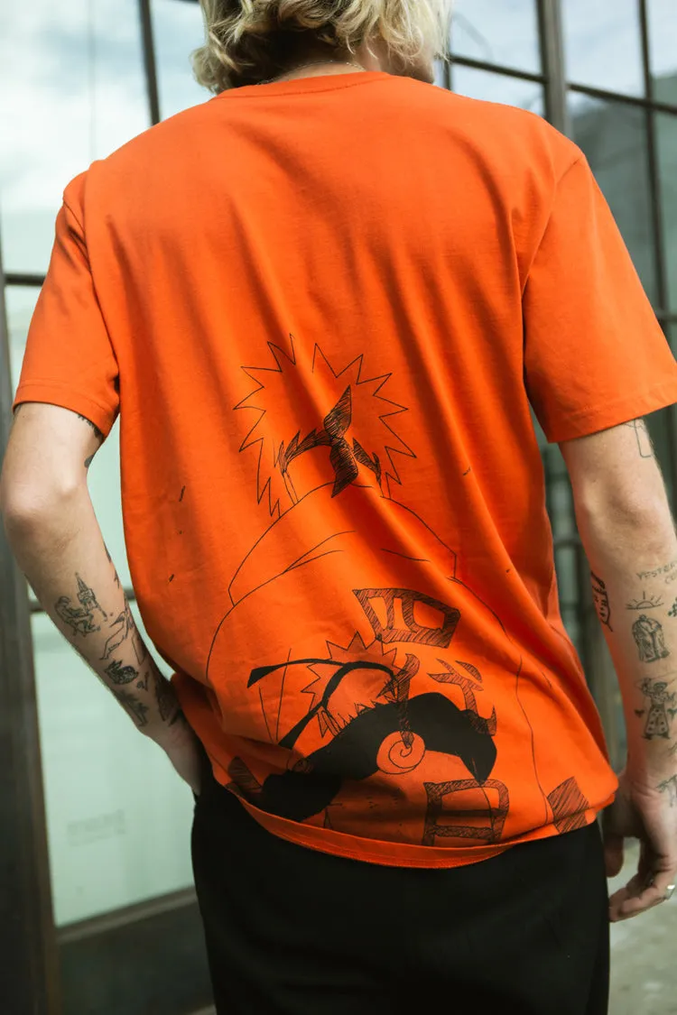 Naruto Jutsu Pose Tee - Orange