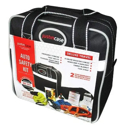 New - Deluxe Safety Kit Black - Justin Case