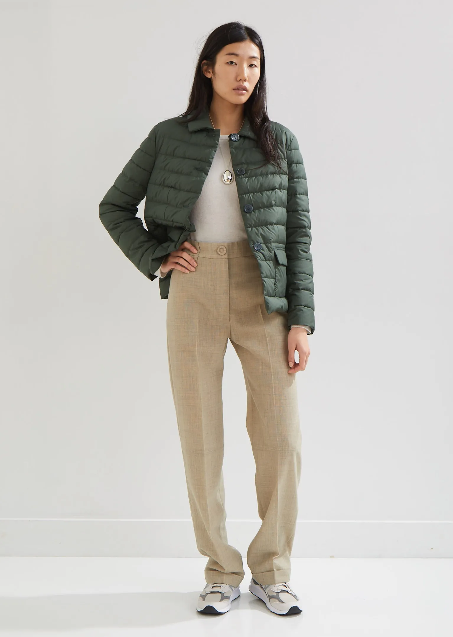 Noce Pecan Puffer Blazer