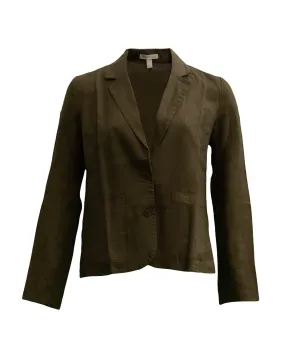 Notch Collar Blazer