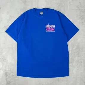 Obey Break Mental Bondage Tee - Surf Blue