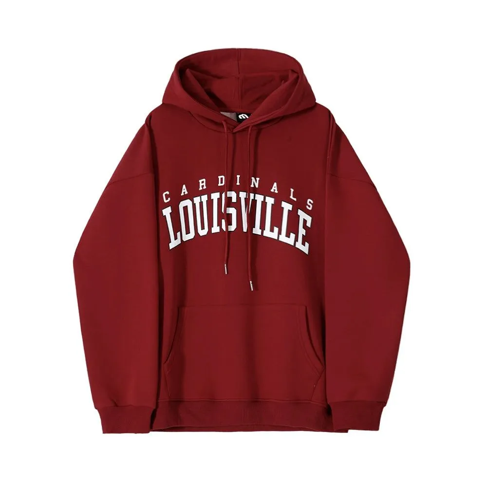 OH Cardinal Louisville Text Hoodie