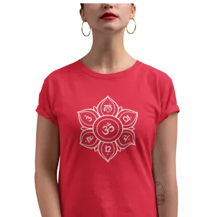 Om Symbol T Shirt for Women D55