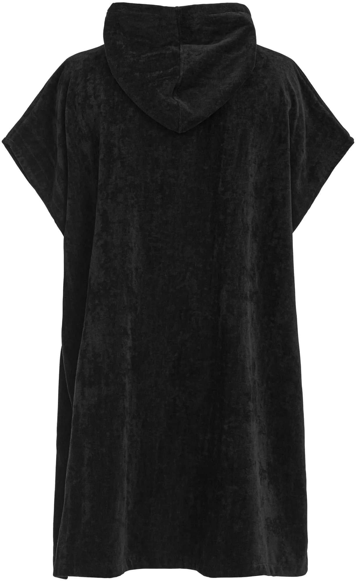 Orca Cotton Poncho Changing Robe - Black