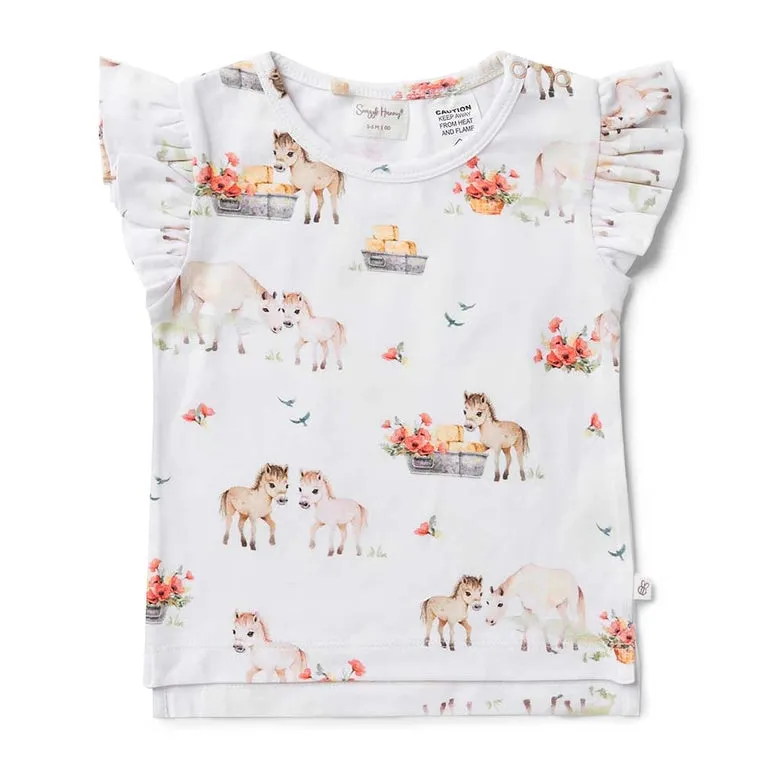 Organic T-Shirt, Pony Pals