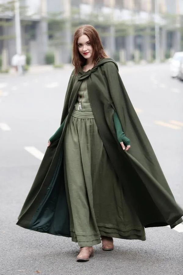 Outlander 2020 | 100% Wool Cloak Coat