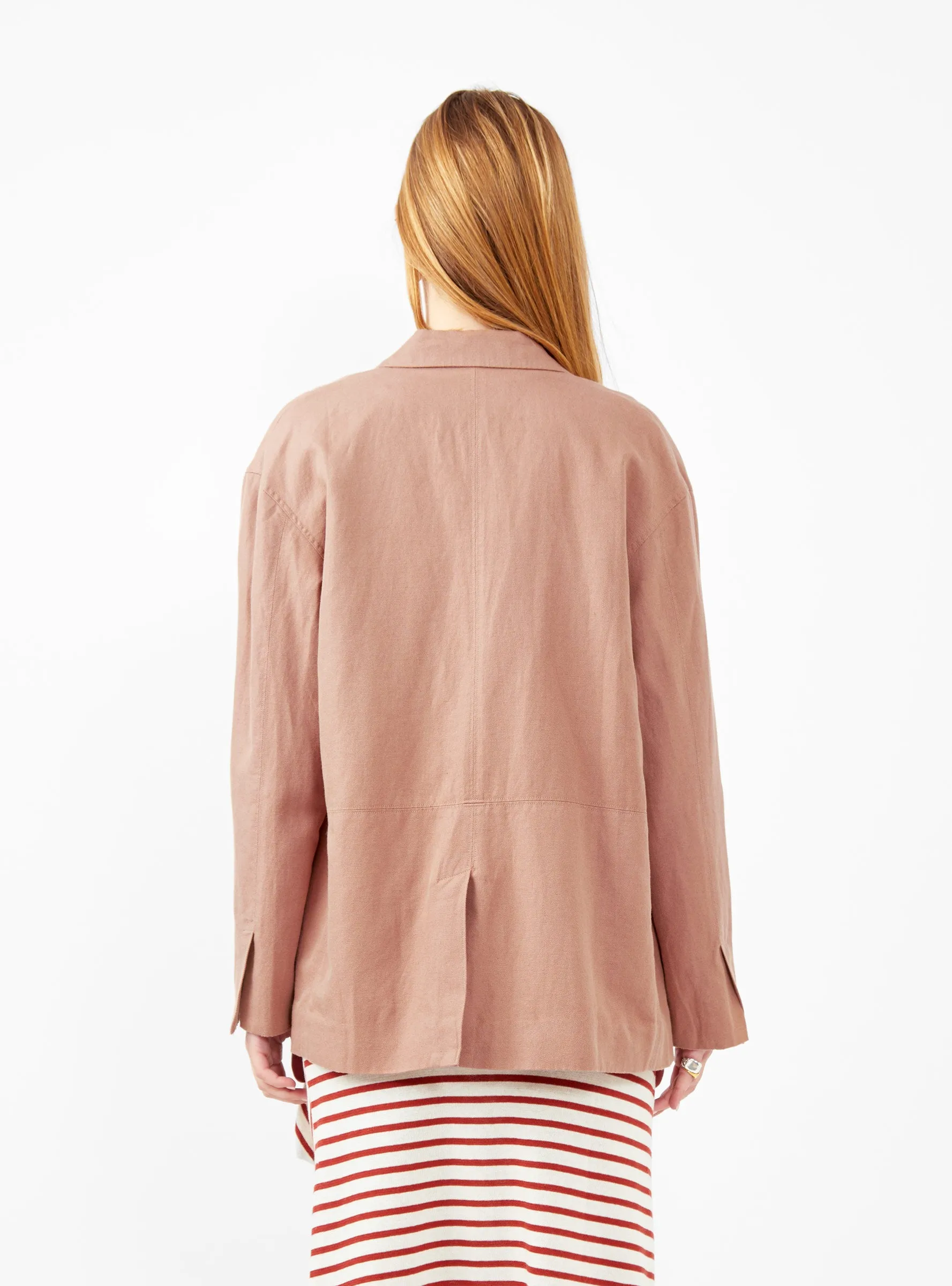 Oversized Blazer Dusty Pink