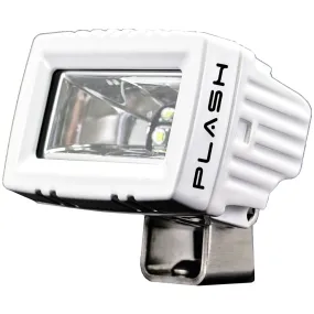 PlashLights | 20W Low Profile LED Spreader Light - 120° Scene Flood -  Marine White