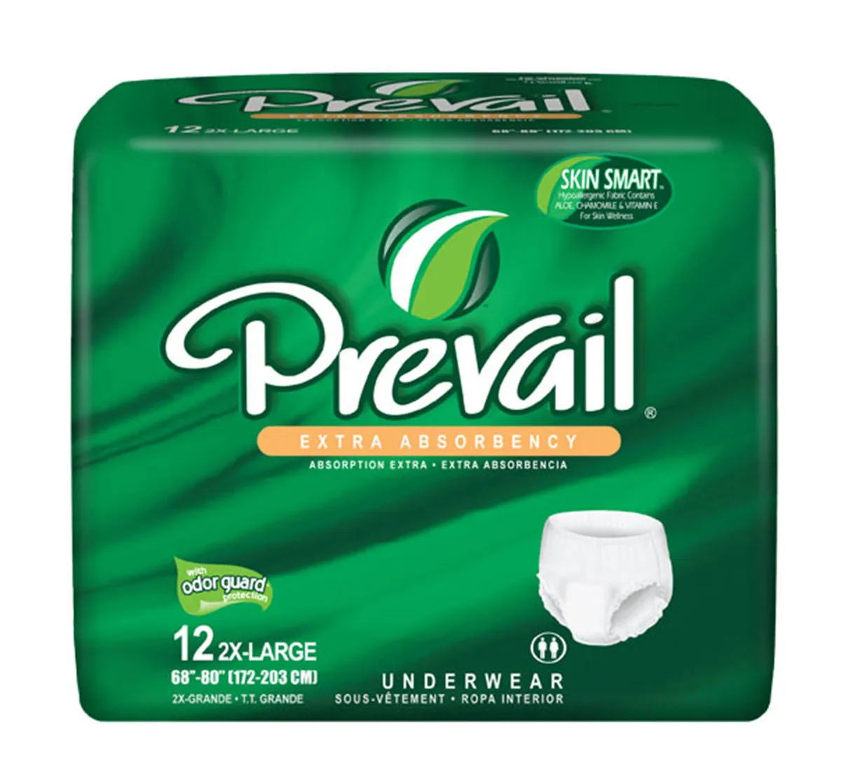 Prevail Protective Underwear - Extra and Super Plus Absorbency