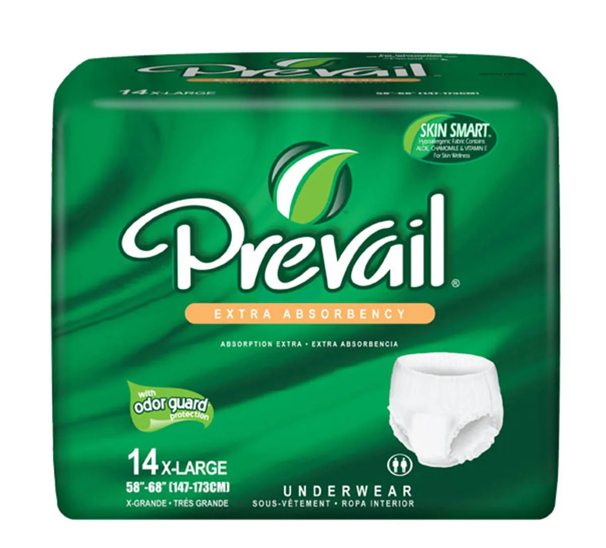 Prevail Protective Underwear - Extra and Super Plus Absorbency