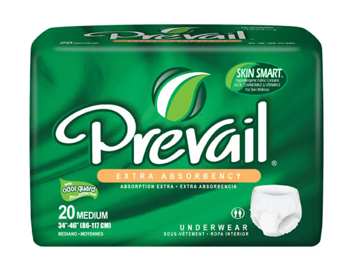 Prevail Protective Underwear - Extra and Super Plus Absorbency