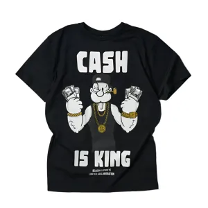 REASON x Popeye Cash Is King Short Sleeve Tee