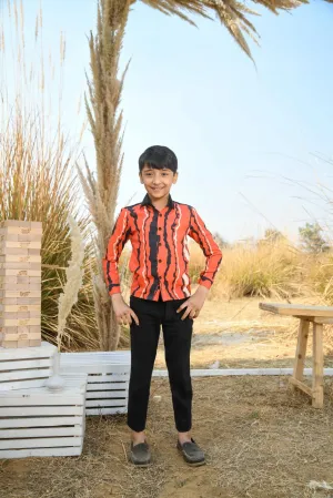 Red Tape- Eri Silk Swaying Full Sleeves Shirt For Boys