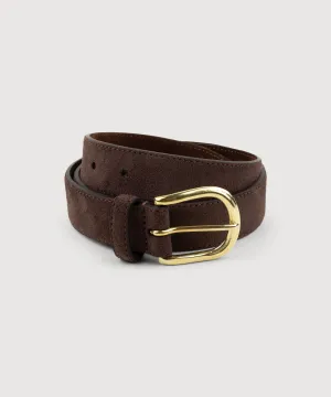 Relaxed Suede Belt