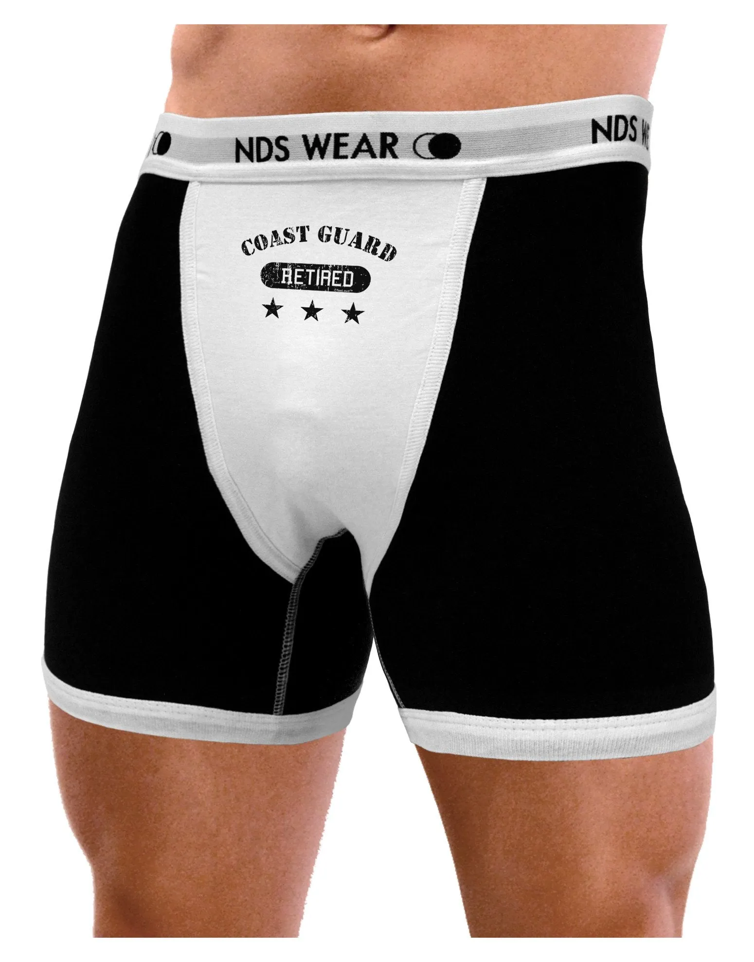 Retired Coast Guard Mens Boxer Brief Underwear