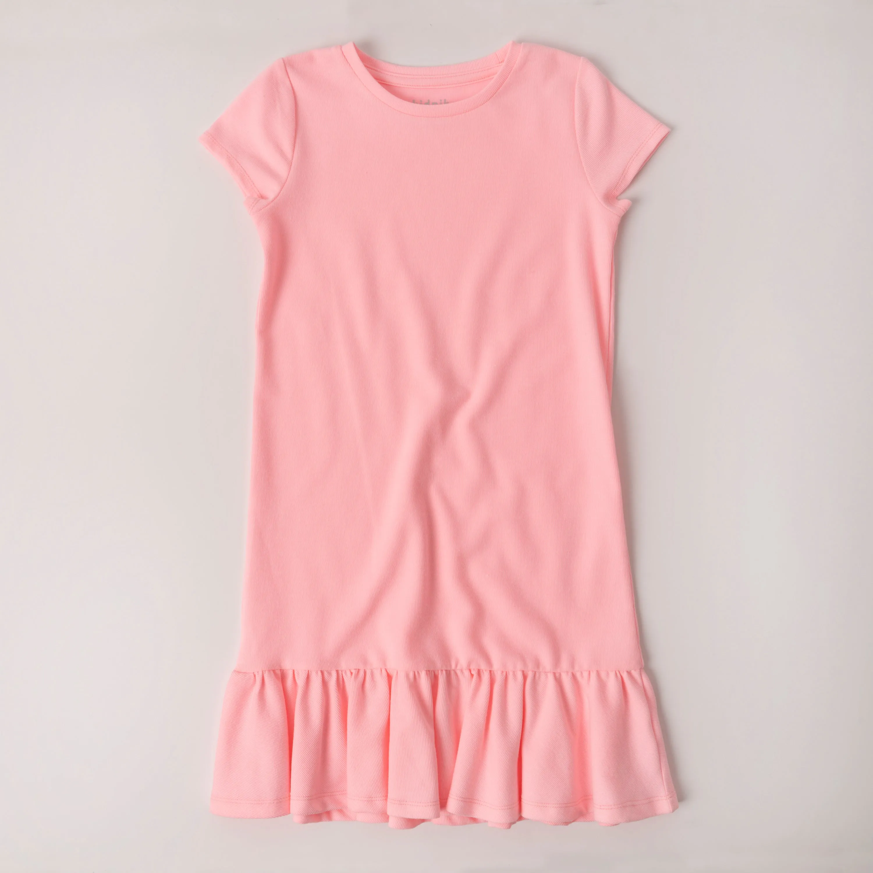 Rib T-Shirt Dress