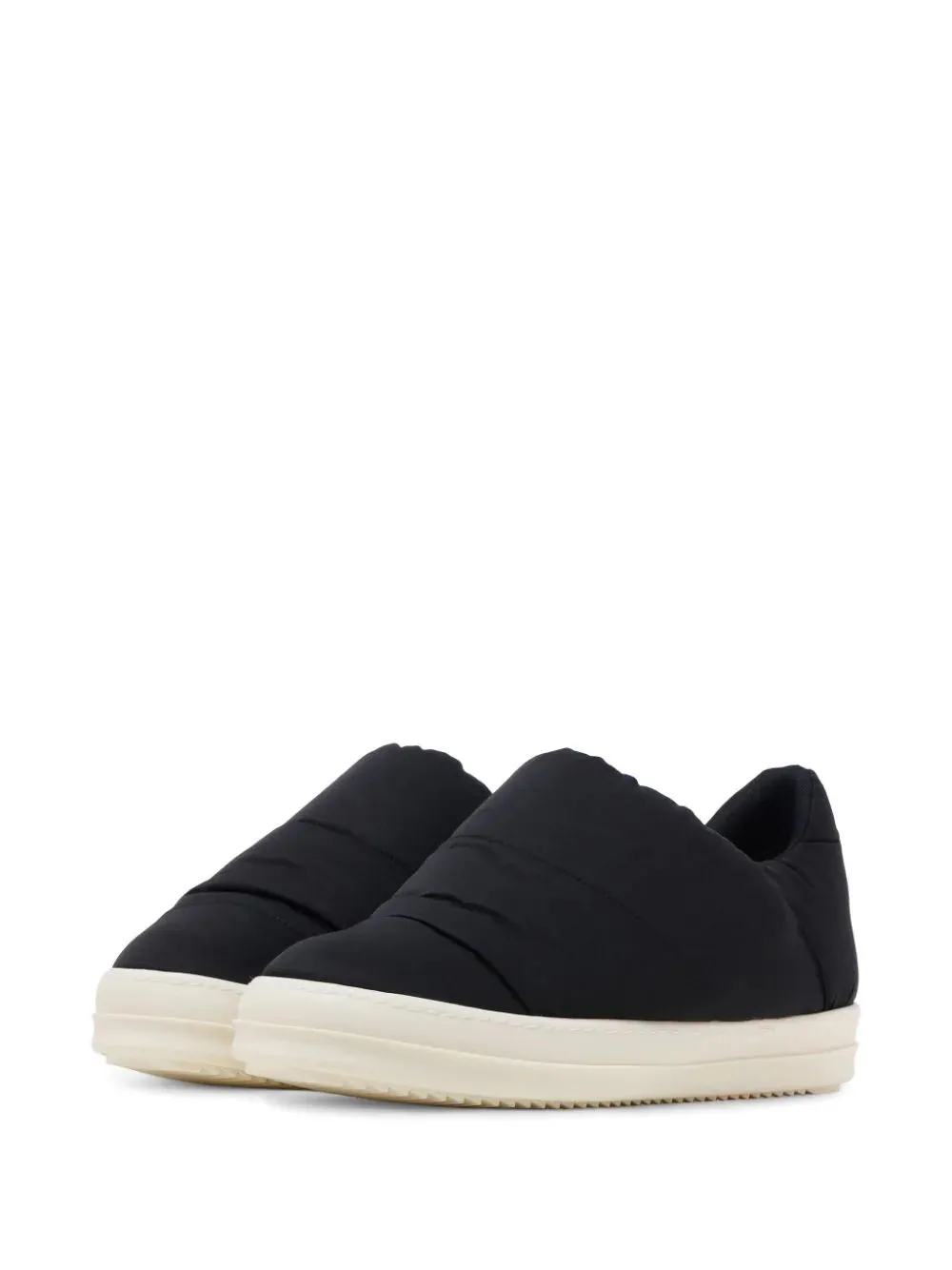 RICK OWENS - DRKSHDW Imbottite Puffer Sneaker Black Milk