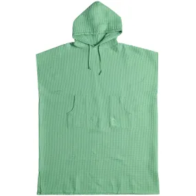 Roxy Womens Barrel Angel Hooded Towel Poncho - Zephyr Green