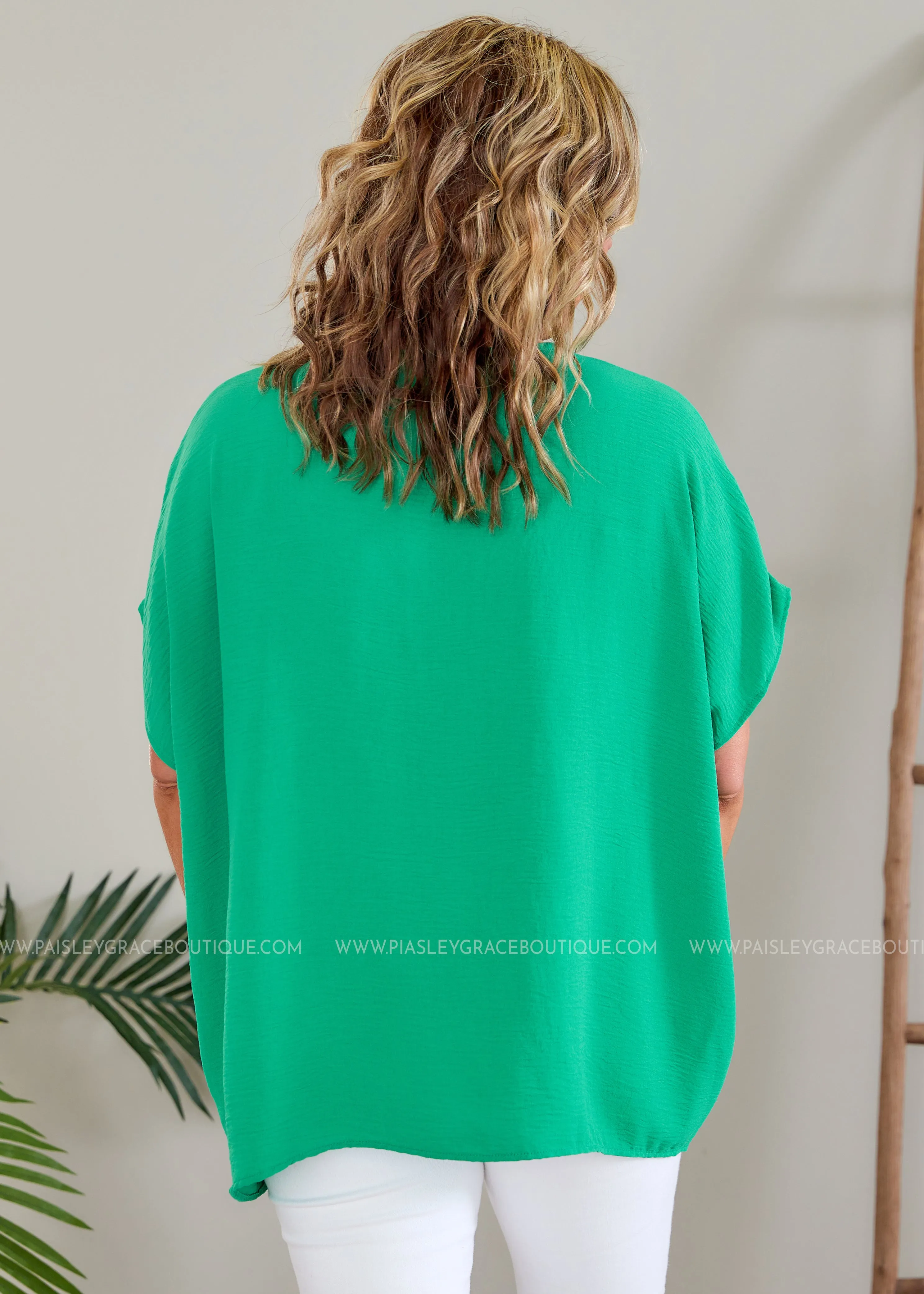 Sandi Top - Green - LAST ONES FINAL SALE