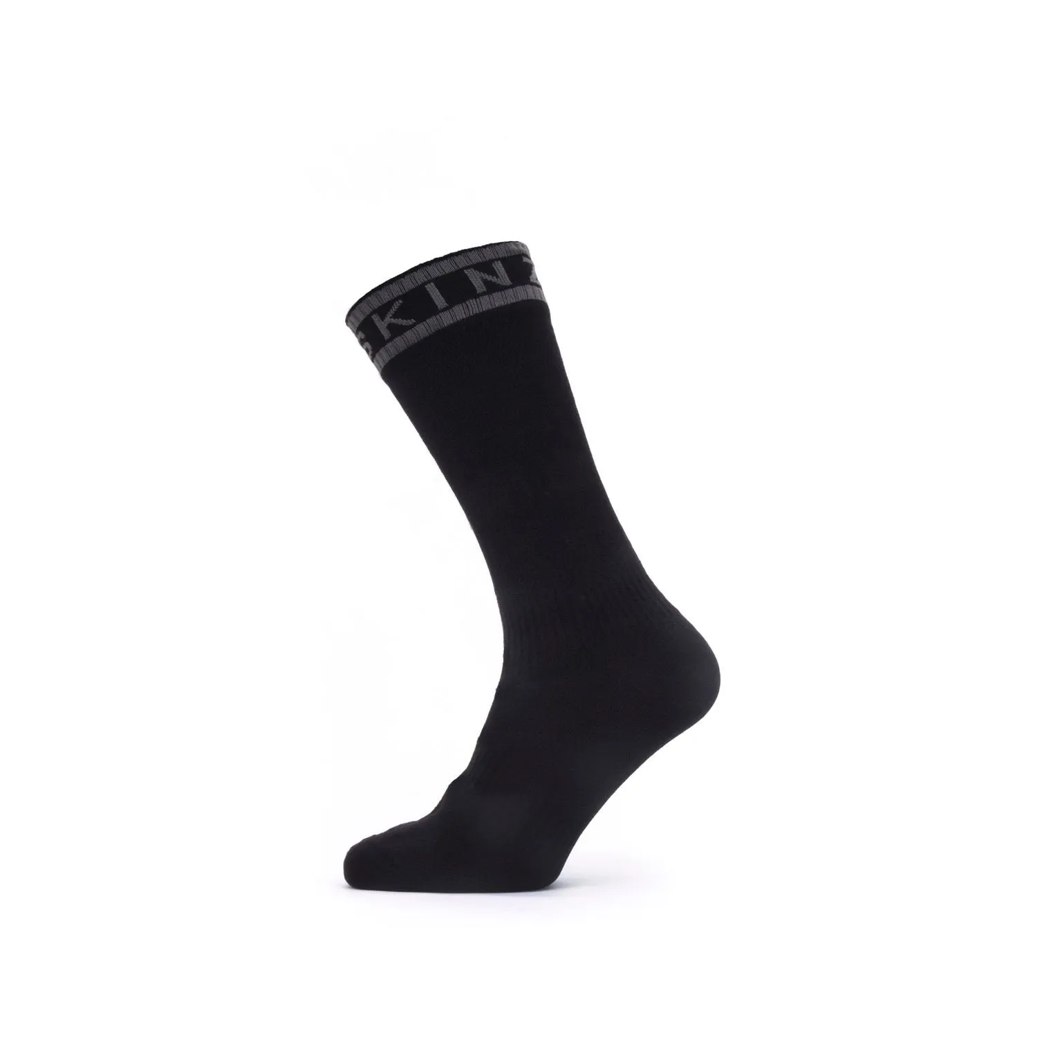 SealSkinz Waterproof Warm Weather Mid Length Sock with Hydrostop