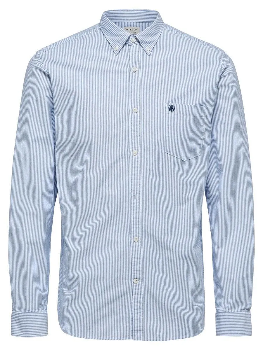 Selected Homme Collect - Regularfit oxford skjorte