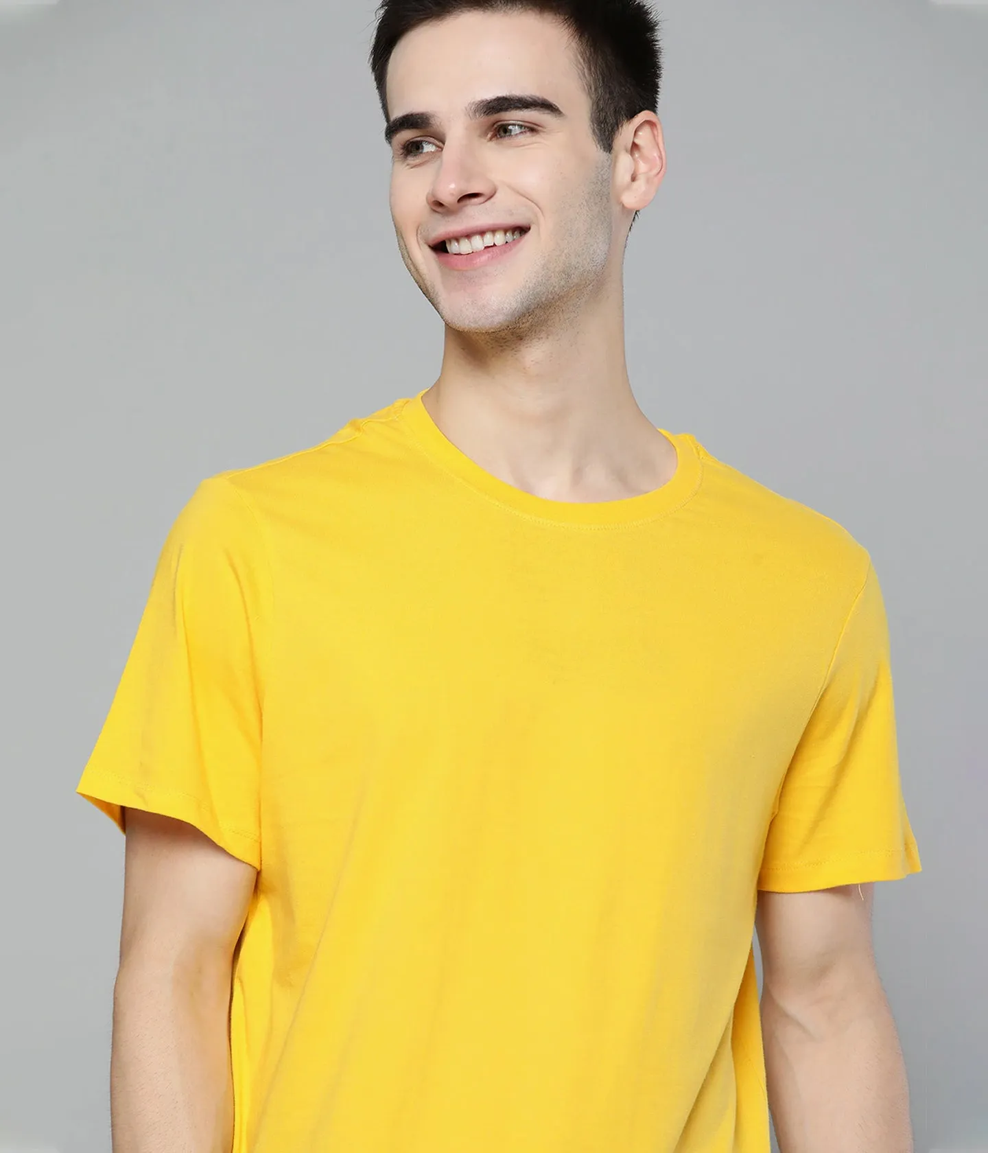 Semantic Half Sleeve Cotton T-shirt - Pack of 4