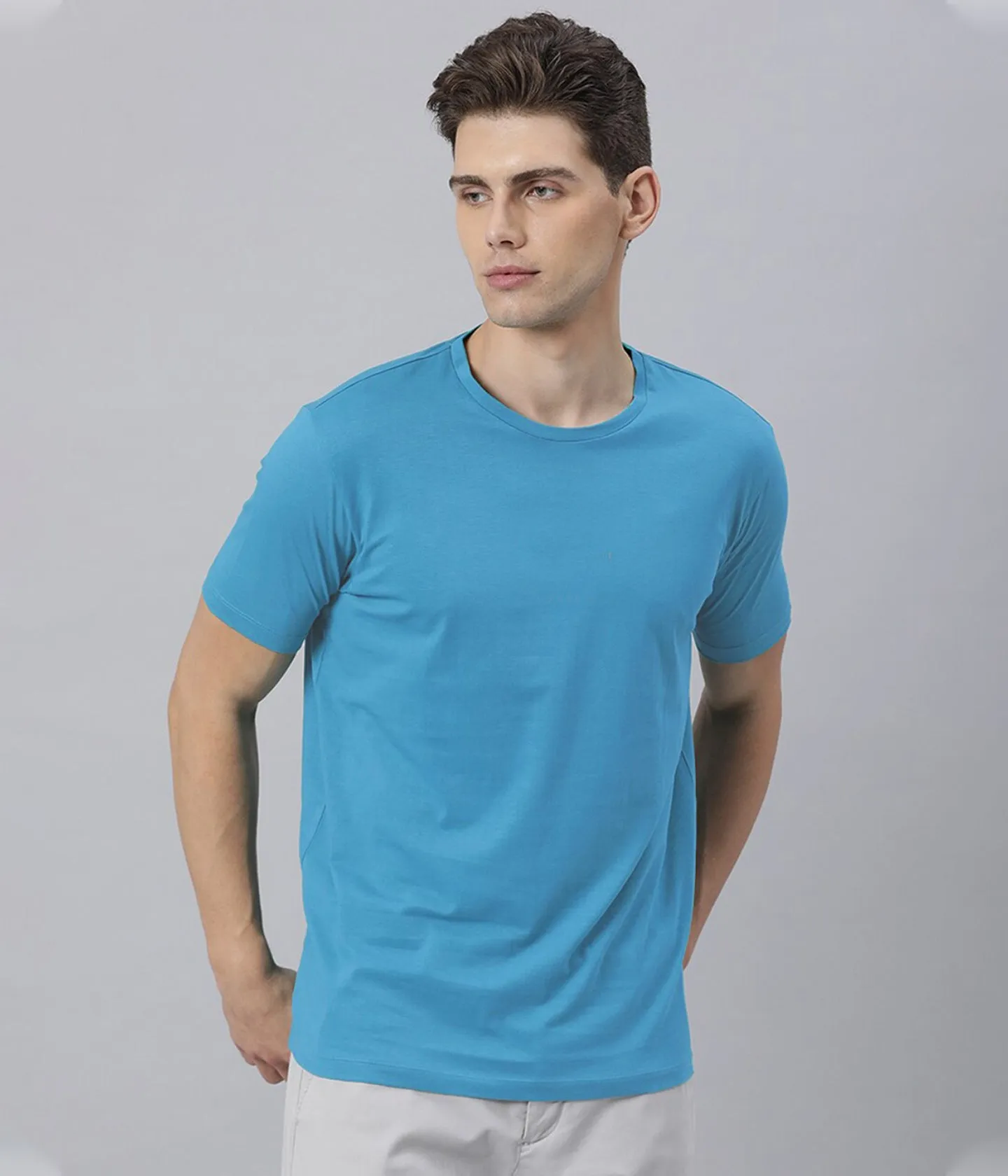 Semantic Half Sleeve Cotton T-shirt - Pack of 4