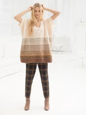 Shaped Poncho (Knit)