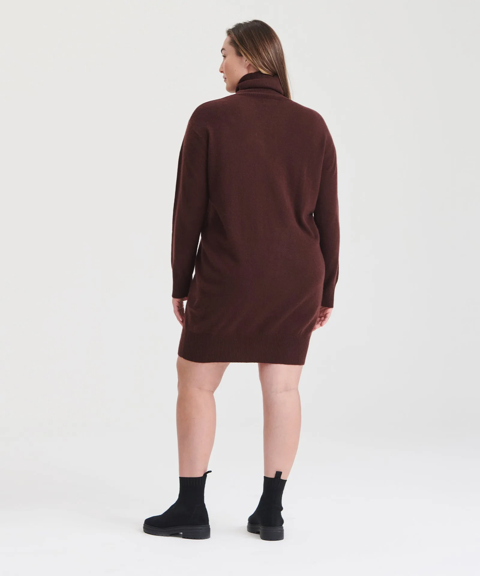 Signature Cashmere Turtleneck Dress